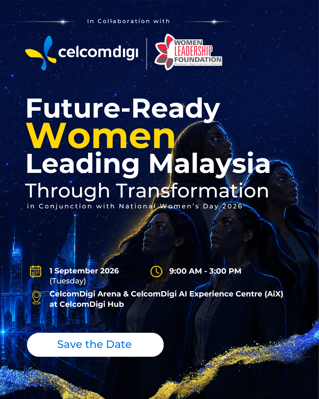 National Women's Day 2026 | CelcomDigi x WLF