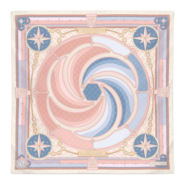 Rizman Ruzaini x AWES 2025 Signature Silk Scarf - Limited Edition (Pink/Blush)
